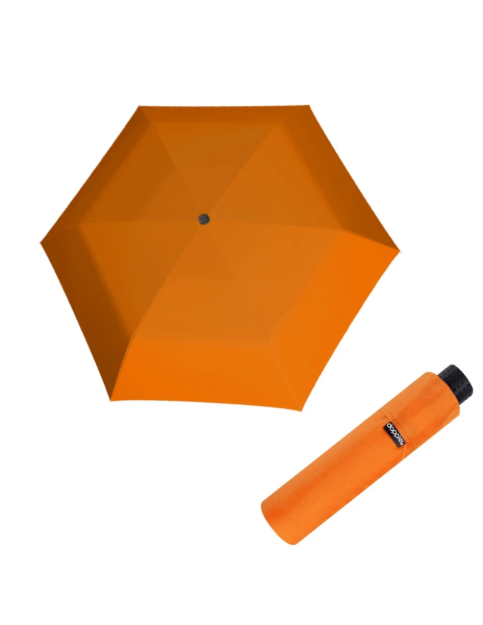 Kép DOPPLER Fiber Havanna Uni Vibrant orange - női összecsukható esernyő narancs színben