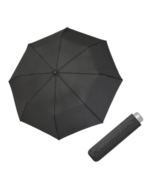 Kép DOPPLER Mini Light Gents - férfi összecsukható esernyő sötétszürke
