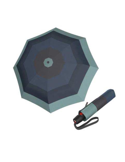 Kép KNIRPS T.200 Medium Duomatic Classics Blue - elegáns, teljesen automata esernyő