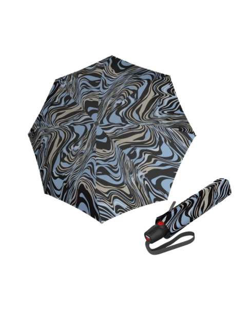 Kép KNIRPS T.200 Medium Duomatic Tiger Sky - elegáns, teljesen automatikus esernyő