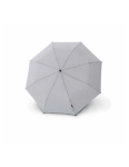 Kép Knirps Chrome Matt Manual Melange szürke - elegáns összecsukható esernyő