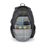 Kép Bagmaster DIGITAL 26 A studentský batoh – maskáčový Černá 34 l