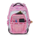 Kép Bagmaster LUMI 26 A školní batoh – pejsek Růžová 23 l