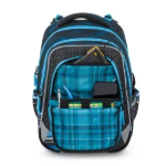 Kép Bagmaster LUMI 26 C školní batoh – auto Modrá 23 l