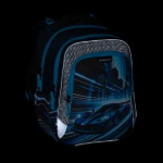 Kép Bagmaster LUMI 26 C školní batoh – auto Modrá 23 l