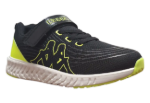 Kép Kappa 95K0043004 Gyerek tornacipő black / lime