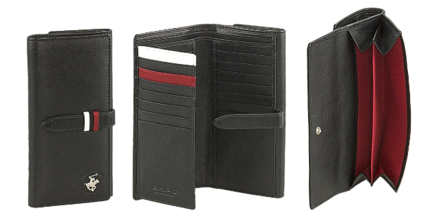 Kép Peněženka dámská BHPC Loop Long BH-1350-01 černá