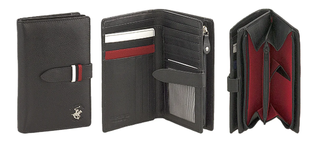 Kép Peněženka dámská BHPC Loop combi BH-1353-01 černá