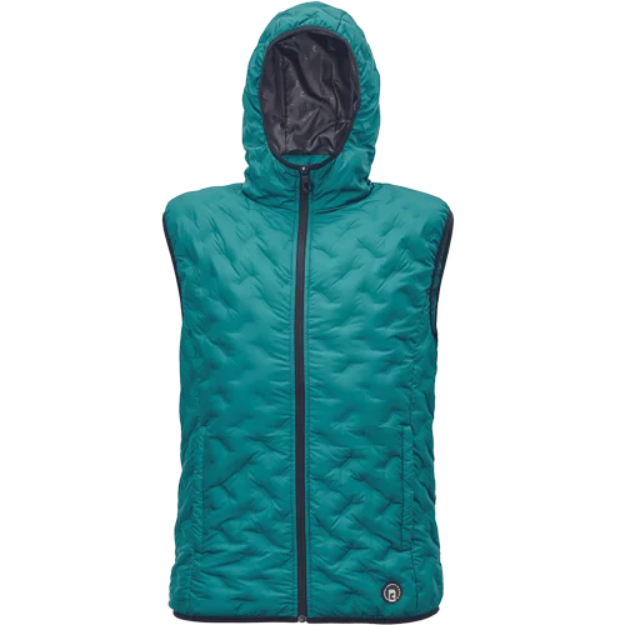 Kép CERVA NEURUM péřová vesta petrolejová