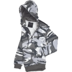 Kép CERVA CRAMBE mikina s kapucí šedá kamufláž