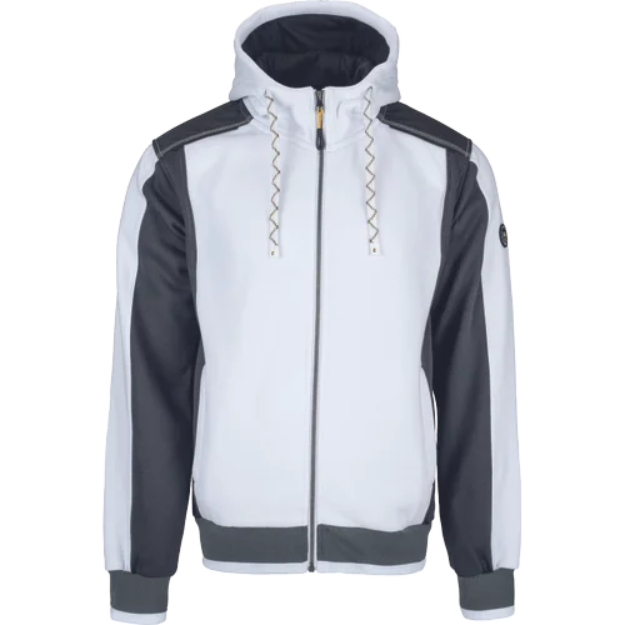 Kép CERVA DAYBORO mikina s kapucí bílá