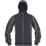 Kép CERVA DAYBORO mikina s kapucí černá