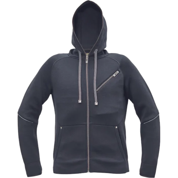 Kép CERVA NEURUM mikina s kapucí černá