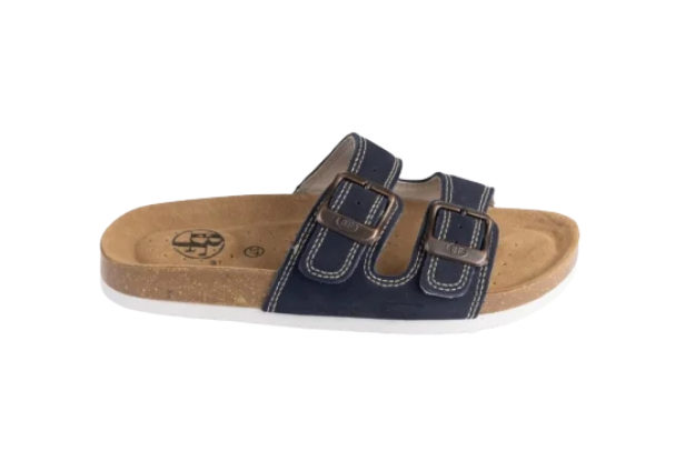 Kép Dětské korkové pantofle v modré barvě