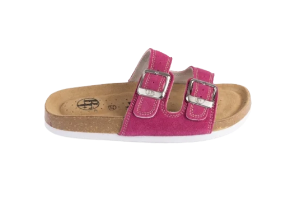 Kép Dětské korkové pantofle v růžové barvě