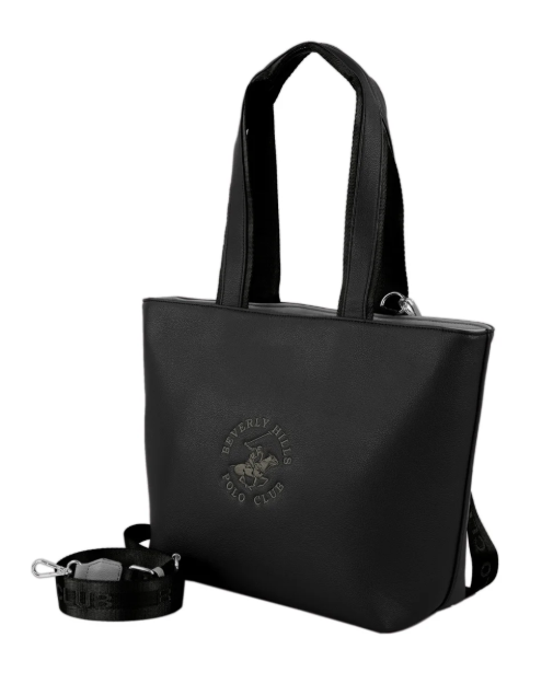 Kép Dámská kabelka Beverly Hills Polo Club BH-4260-01 černá 11,5 L