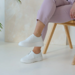 Kép Looke DENIA L1448-03 Női félcipő fehér