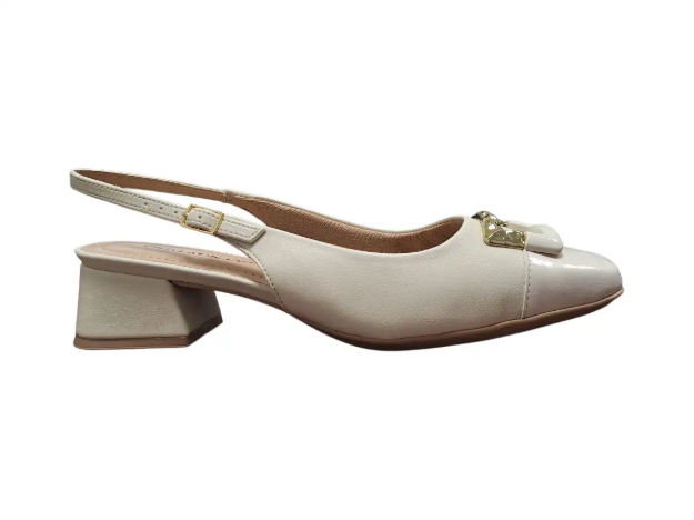 Kép Piccadilly 160110-5 női körömcipő bézs színben