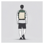 Kép Enrico Benetti Bergen 56010 Beige-green 20 L