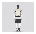 Kép Enrico Benetti Bergen 56010 Black-beige 20 L