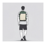 Kép Enrico Benetti Bergen 56010 Black-beige 20 L