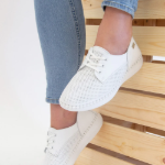 Kép Looke BONNIE L0458-03 Női félcipő fehér