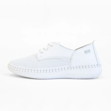 Kép Looke BONNIE L0458-03 Női félcipő fehér