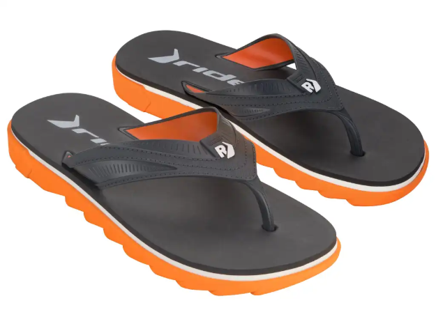 Kép Rider Rw Plus Thong 12425-BE385 Férfi flip-flop szürke / narancssárga
