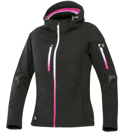 Kép Női softshell dzseki ARDON®CREATRON® fekete és rózsaszín