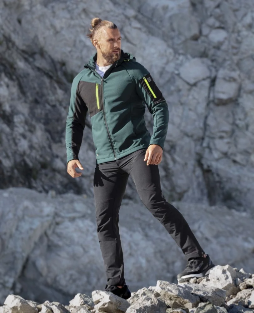 Kép Softshellová bunda ARDON®CITYCONIC® tmavě zelená