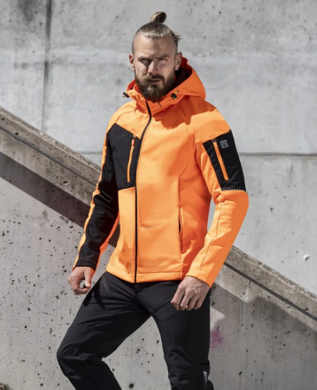 Kép Softshell kabát ARDON®CITYCONIC®Hi-vis narancssárga színben