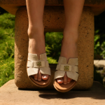 Kép Batz Isabelle bézs női gyógypapucs