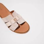 Kép Batz Isabelle bézs női gyógypapucs