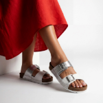 Kép Batz Mallorca fehér női gyógypapucs