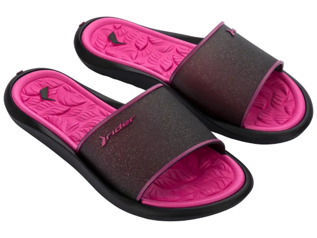 Kép Rider Flow 83799-BN578 Női papucs fekete / rózsaszín