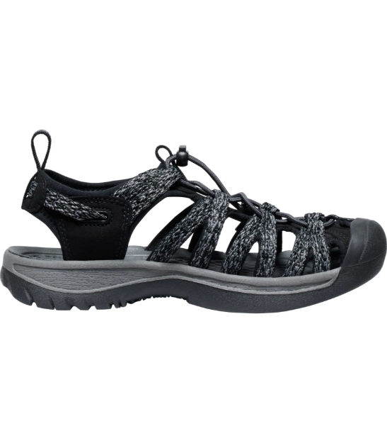 Kép KEEN Whisper W női szandál black/steel grey