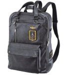 Kép Batoh Aeronautica Militare Pilot L AM-476-23 antracitová 20 L