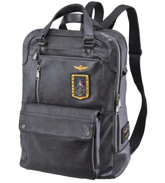 Kép Batoh Aeronautica Militare Pilot L AM-476-23 antracitová 20 L