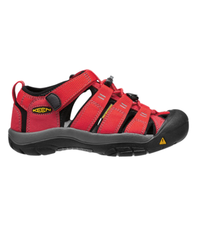 Kép KEEN Newport H2 Youth gyermek szandál ribbon red/gargoyle