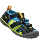 Kép KEEN Seacamp II CNX Children Gyermek szandál black/brilliant blue