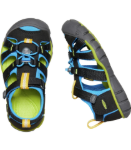 Kép KEEN Seacamp II CNX Children Gyermek szandál black/brilliant blue