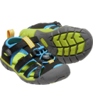 Kép KEEN Seacamp II CNX Children Gyermek szandál black/brilliant blue