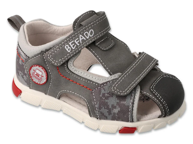 Kép BEFADO 170P107 szandál ADVENTURE szürke