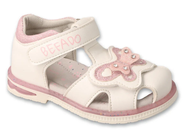 Kép BEFADO 170P117 dívčí sandálky WINGY motýlek
