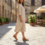 Kép Batz Miri Cognac női egészségügyi szandálok