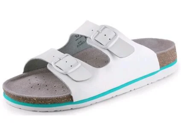 Kép CXS CORK LISA Obuv nazouvák bílý