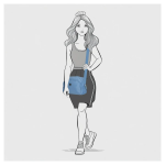 Kép Enrico Benetti Suzie 66844 Jeansblue