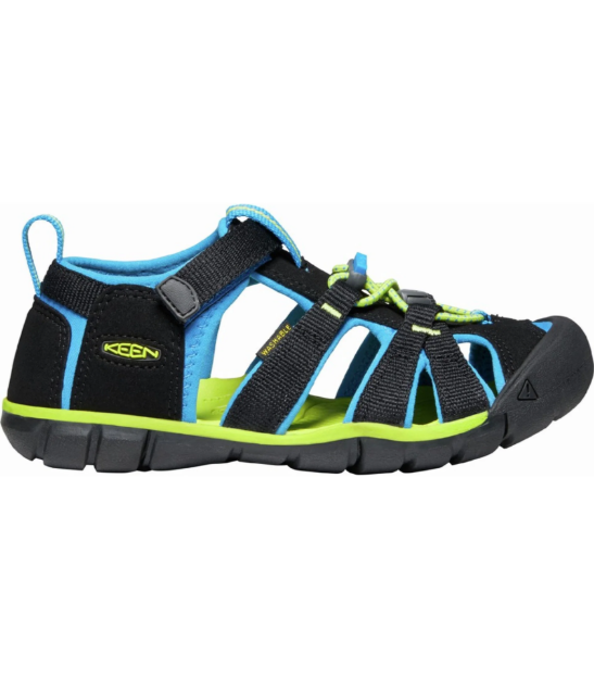 Kép KEEN Seacamp II CNX Youth gyermek szandál black/brilliant blue