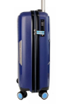 Kép Cestovní kufr Dielle 4W S PP 180-55-05 modrá 33 L