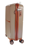 Kép Cestovní kufr Dielle S PP STRIPE 190-55-60 hnědá 38 L
